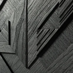 Aparador Graphic, Teca negra 3 puertas