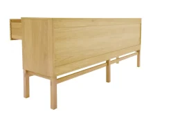 Aparador Hylte 6 cajones 172x73 cm, Roble