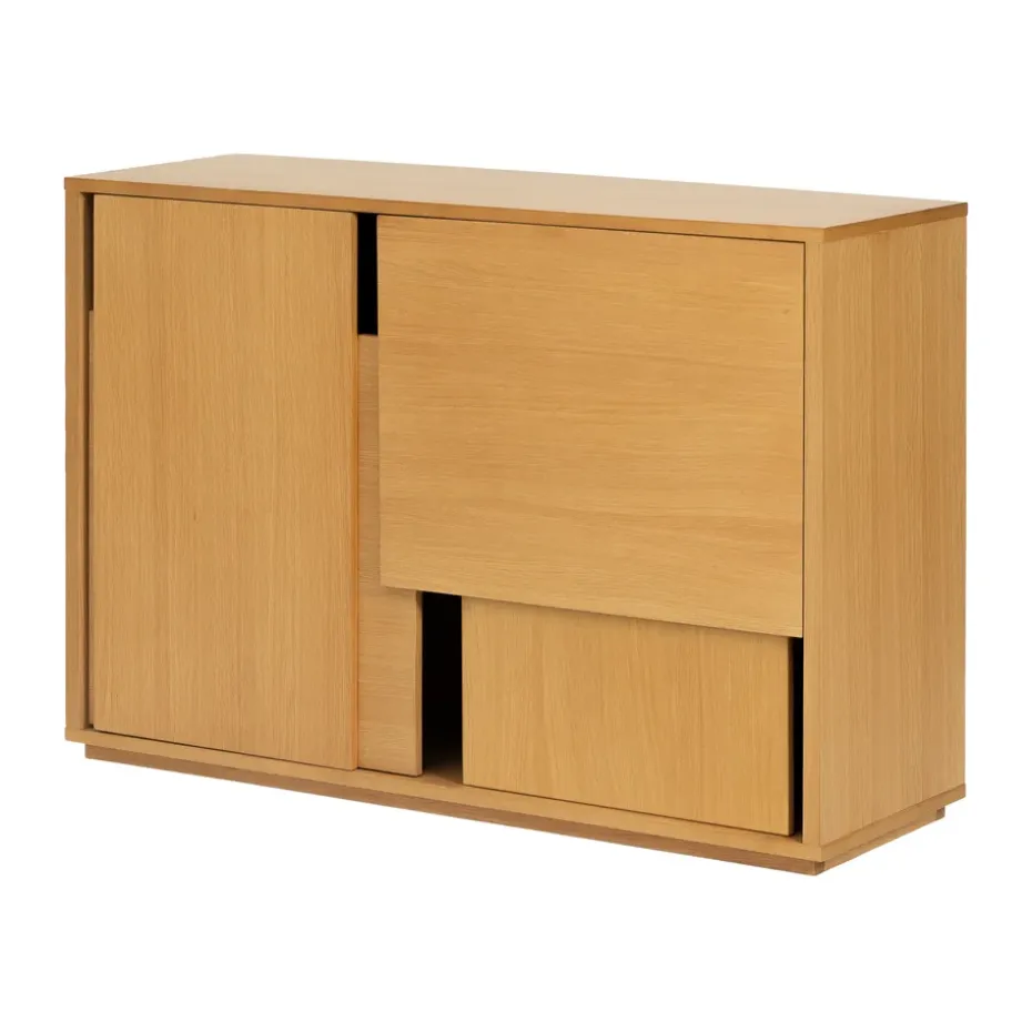 Aparador Layer, Roble, 120×82 cm