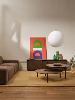 Aparador Layer, Roble oscuro, 180×51 cm