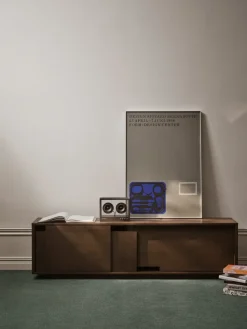 Aparador Layer, Roble oscuro, 180×51 cm