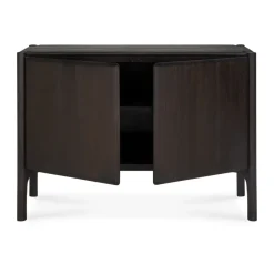 Aparador PI, Teca dark brown, 2 puertas