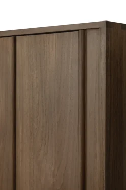 Aparador Pillar, Teak marrón salvaje, 169 cm