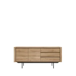 Aparador Shadow, Aceite Ek-Wax 2 puertas 3 cajones