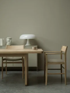 Aparador Volt 80x148 cm, Beige-acero inoxidable