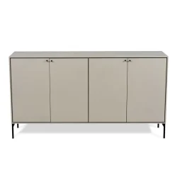 Aparador Volt 80x148 cm, Beige-negro