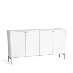 Aparador Volt 80x148 cm, Lacado blanco