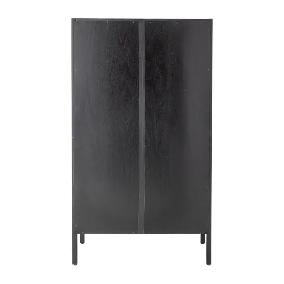 Armario Marikka 85x40x150 cm, Black