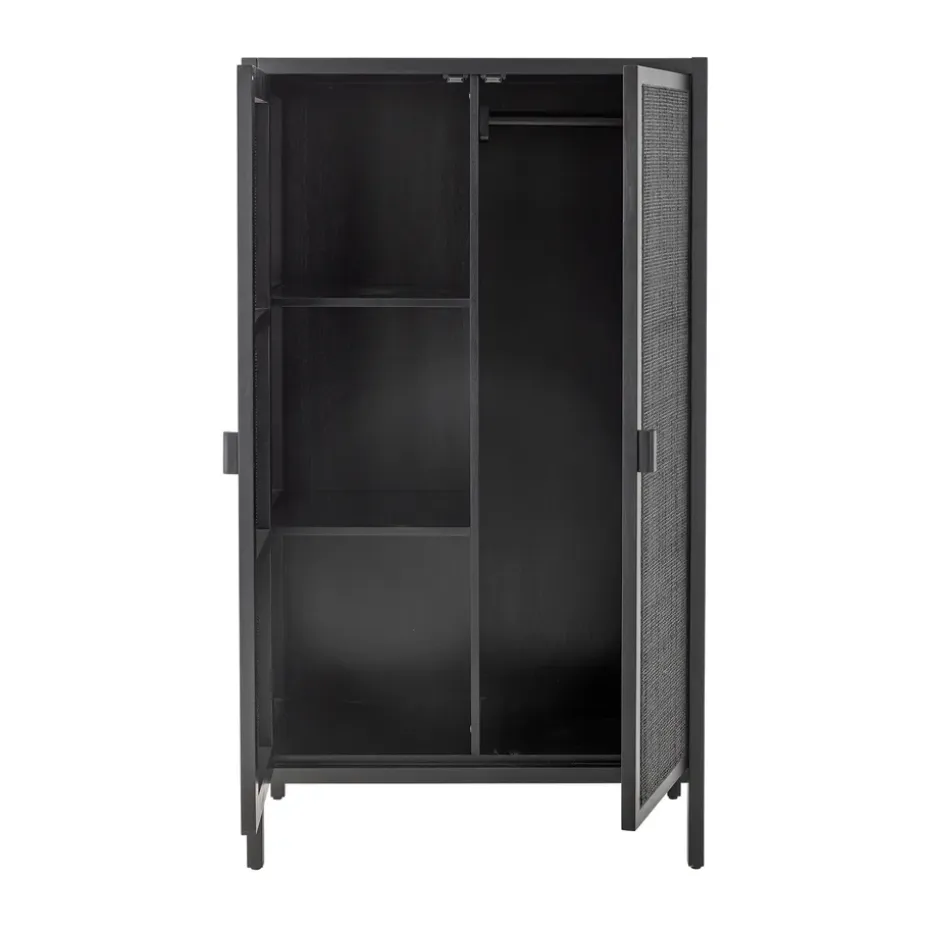 Armario Marikka 85x40x150 cm, Black