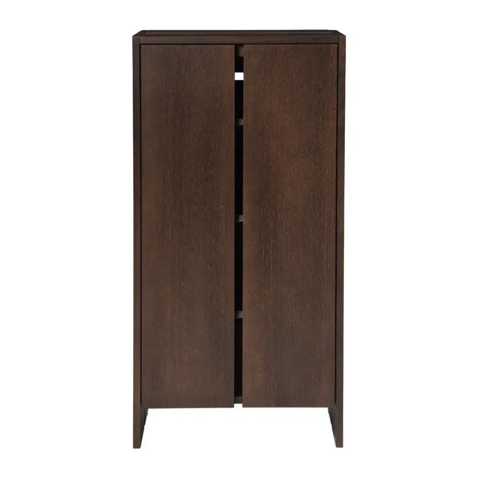 Armario Parcel , Dark stained oak, 55x30x110 cm