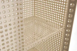 Armario Perforated Cabinet large, Eggshell