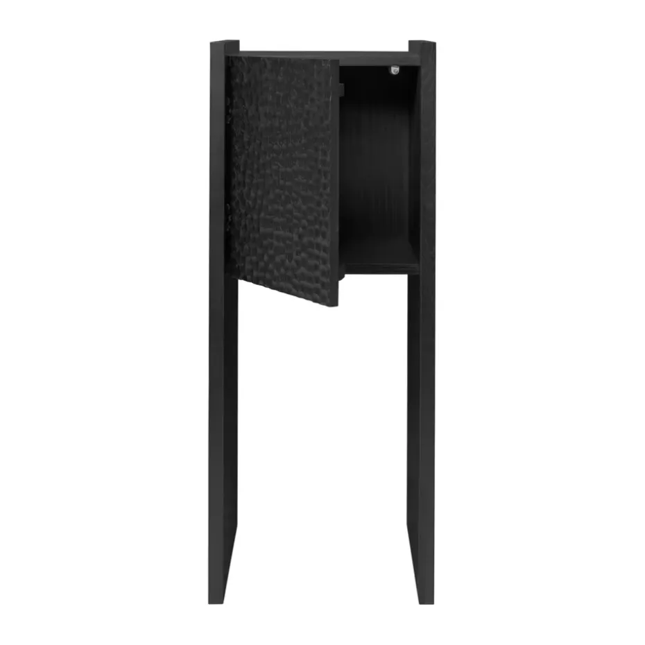 Armario Scarni, Fresno teñido oscuro, 38×40×100 cm