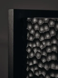 Armario Scarni, Fresno teñido oscuro, 38×40×100 cm