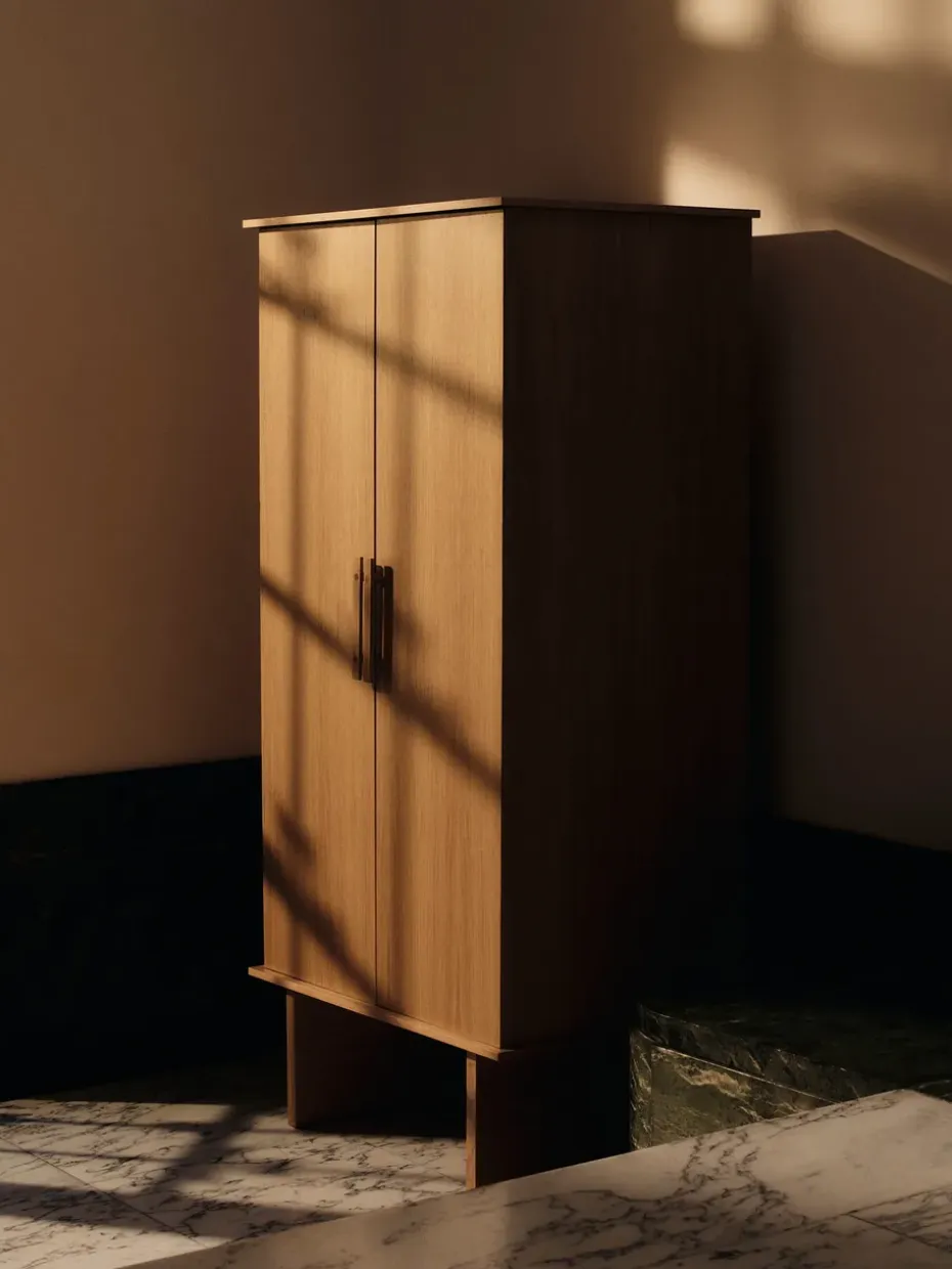 Armario Stilt 90x61x186 cm, Natural