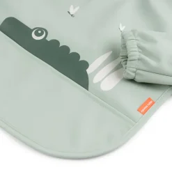 Babero con mangas Croco, Green