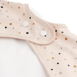 Babero con mangas Happy Dots, Powder
