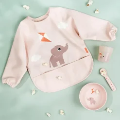 Babero con mangas Playground, Powder