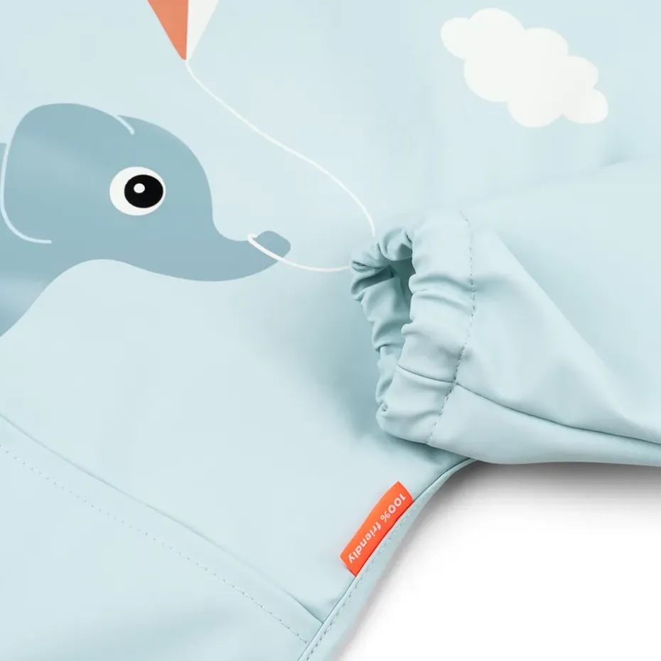 Babero con mangas Playground, Blue