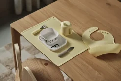 Babero de silicona Silly, 2-pack, Blush-lemon