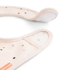 Baberos con velcro Ozzo 2-pack, Powder