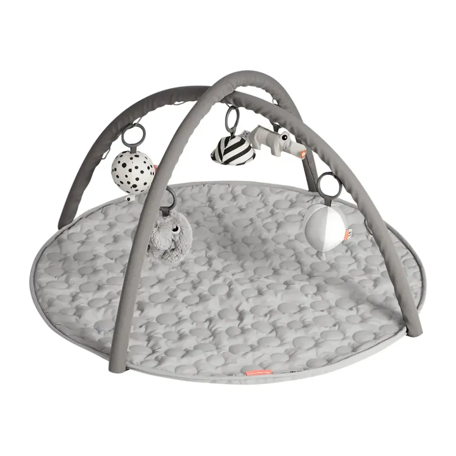 Babygym Deer Friends Ø90 cm, Grey