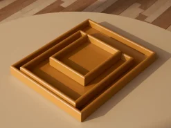 Bandeja Arrange large 35,3x44,1 cm, Amber