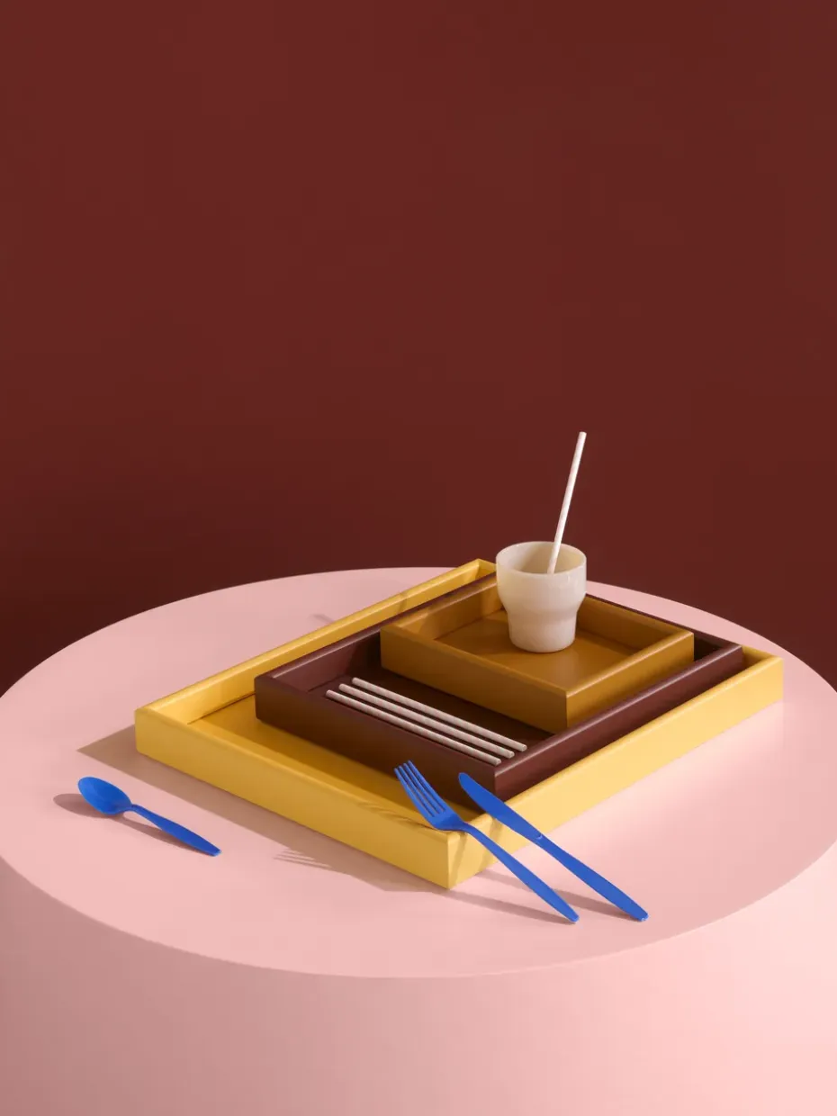 Bandeja Arrange small 17,3x21,4 cm, Amber