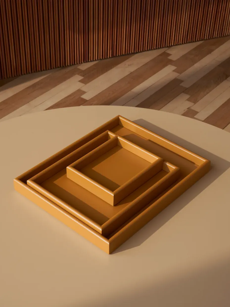 Bandeja Arrange small 17,3x21,4 cm, Amber