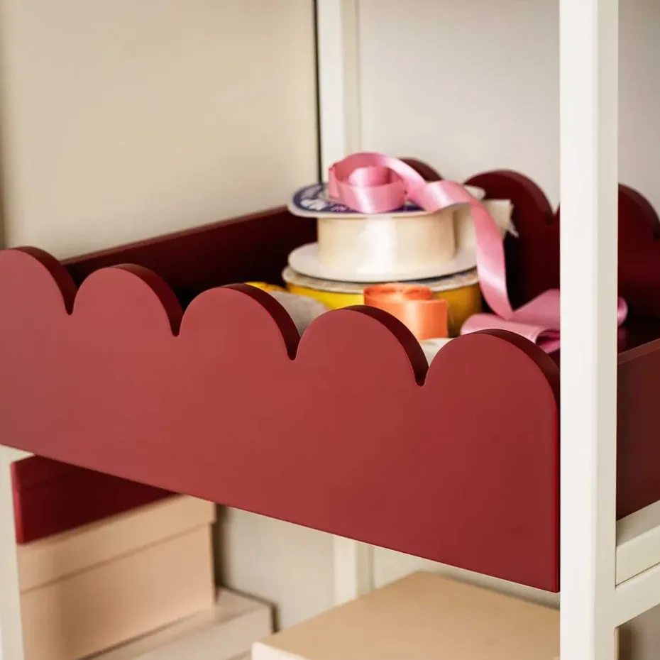 Bandeja Bump 35x41 cm, Burgundy