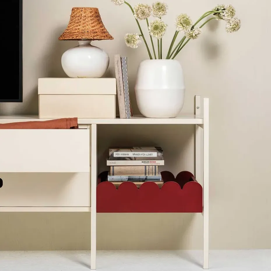 Bandeja Bump 35x41 cm, Burgundy