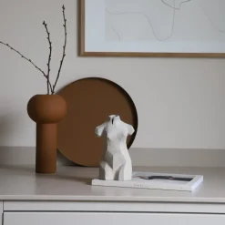 Bandeja Cooee redonda, 30 cm, Coconut