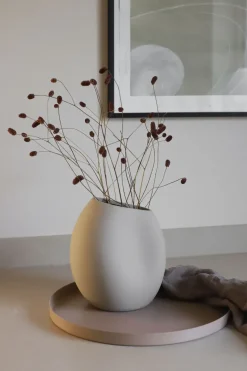 Bandeja Cooee redonda, 30 cm, Taupe