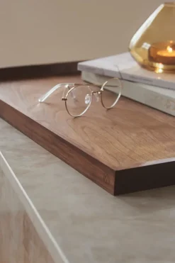 Bandeja de nogal Unity square, Extra grande