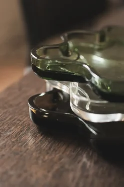 Bandeja decorativa Filter, Brown, Ø22×2 cm