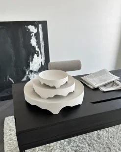 Bandeja decorativa Iwa, Abedul, Ø43