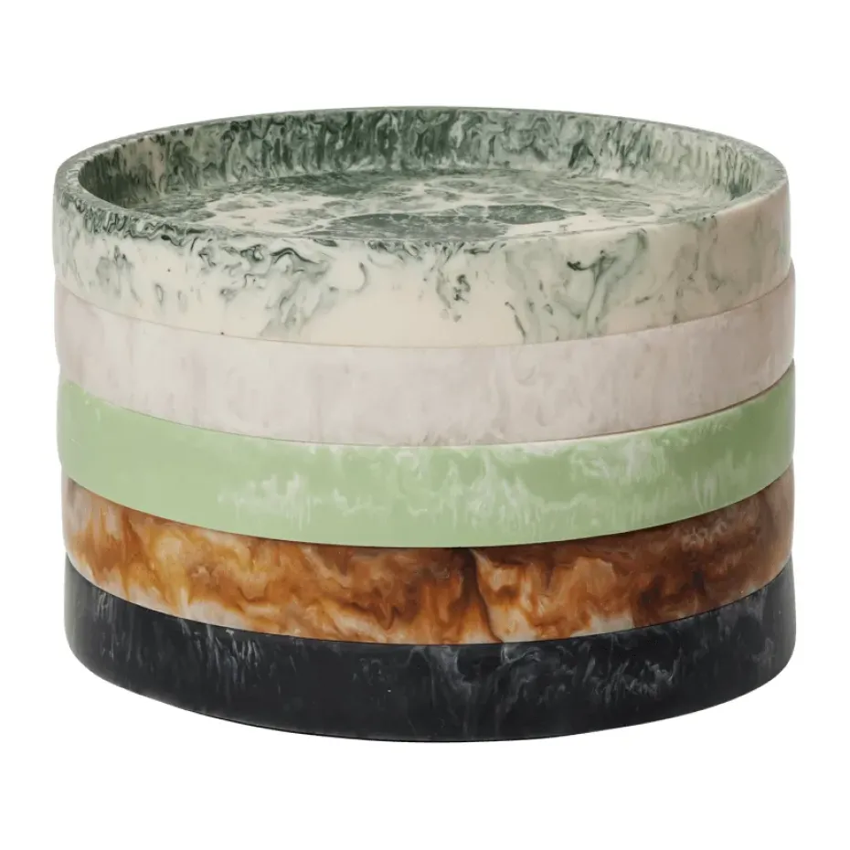 Bandeja decorativa Mist Ø20 cm, Sugar Kelp