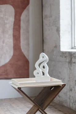 Bandeja decorativa Travertine 30x40 cm, Linen