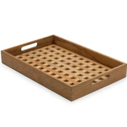 Bandeja Fionia 32x48 cm, teca