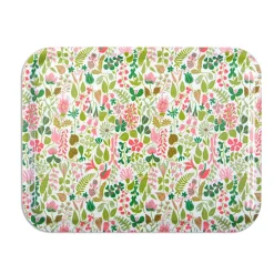 Bandeja Herbarium rosa, 27 x 20 cm