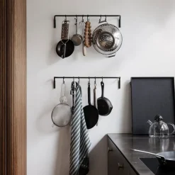 Bandeja madera Bon large, Roble teñido de negro