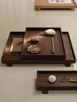 Bandeja madera Bon small, Smoked oak