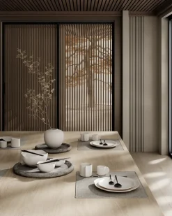 Bandeja medio Enkei 30x30 cm, Earth