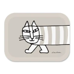 Bandeja Mikey 27x20 cm, gris