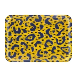 Bandeja Monster Medium 37x53 cm, Ochre yellow-grey-black