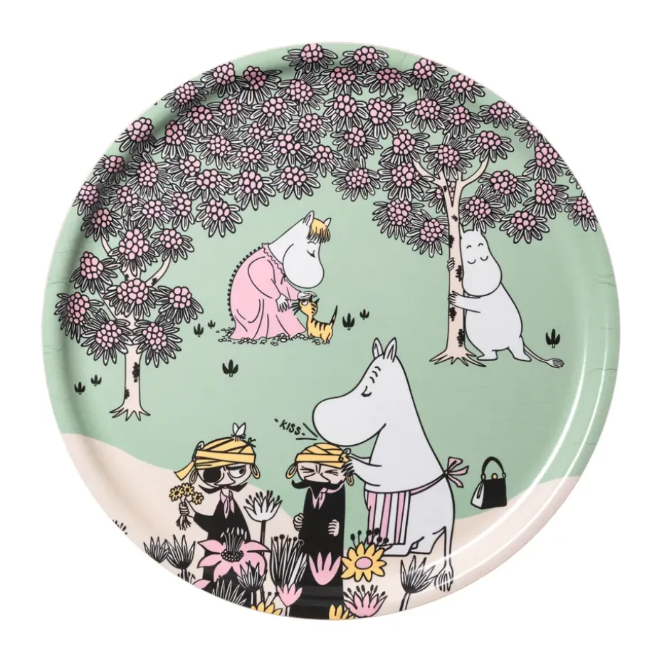 Bandeja Moomin Cariño, Ø35 cm