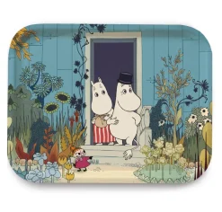 Bandeja Moomin Riviera Doorstep, azul-multi