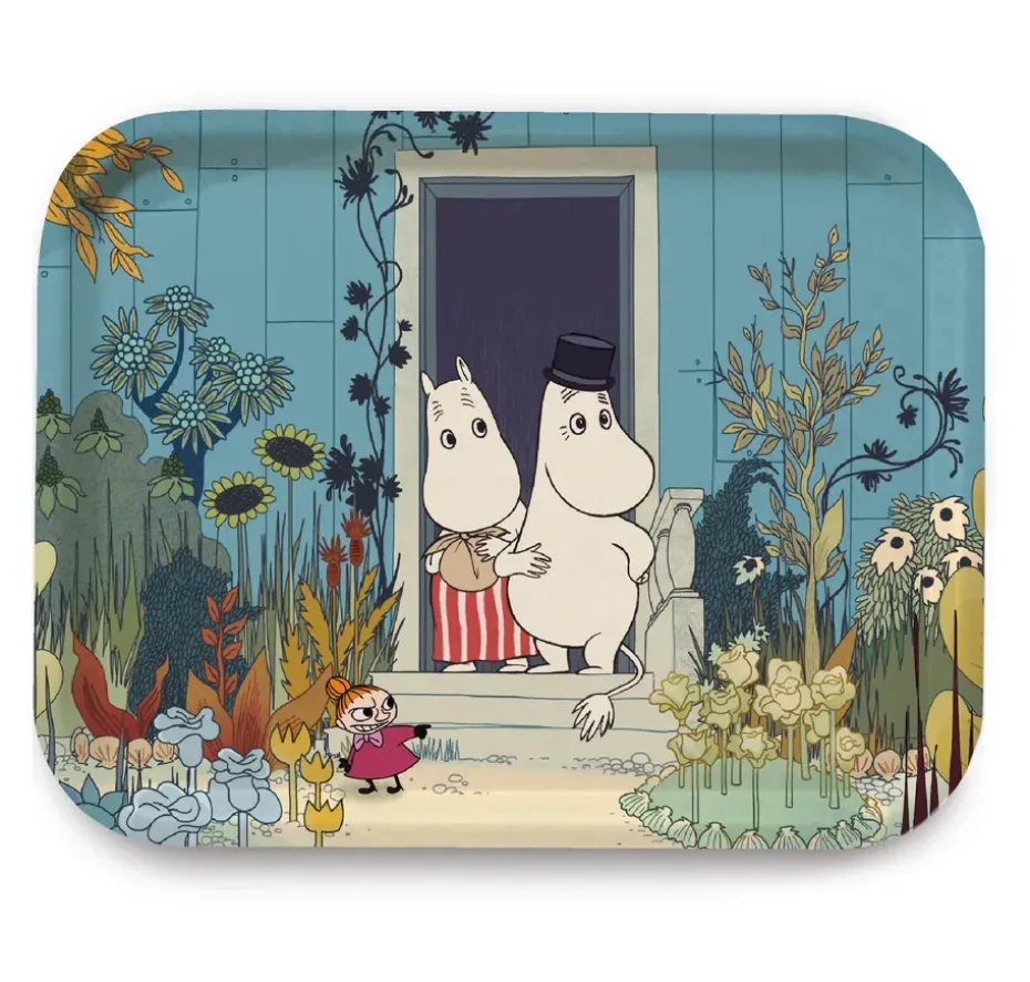 Bandeja Moomin Riviera Doorstep, azul-multi