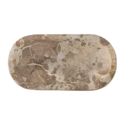 Bandeja mármol Shao 24,5x12,5 cm, Natural