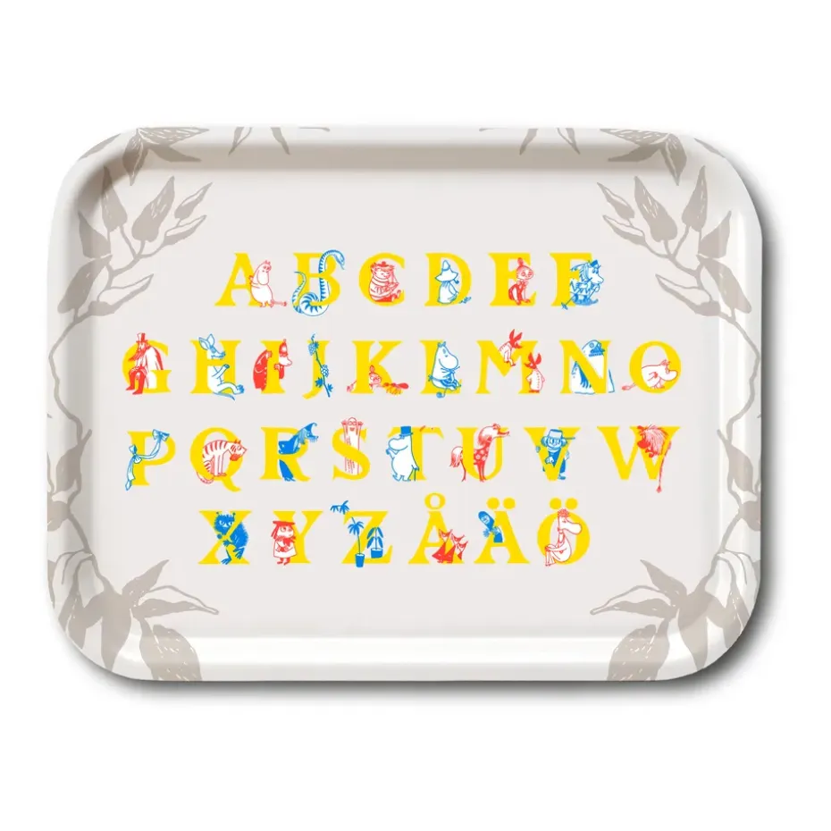 Bandeja Mumin ABC, 20x27 cm