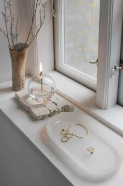 Bandeja Opal, Lino, 14 x 25,5 cm